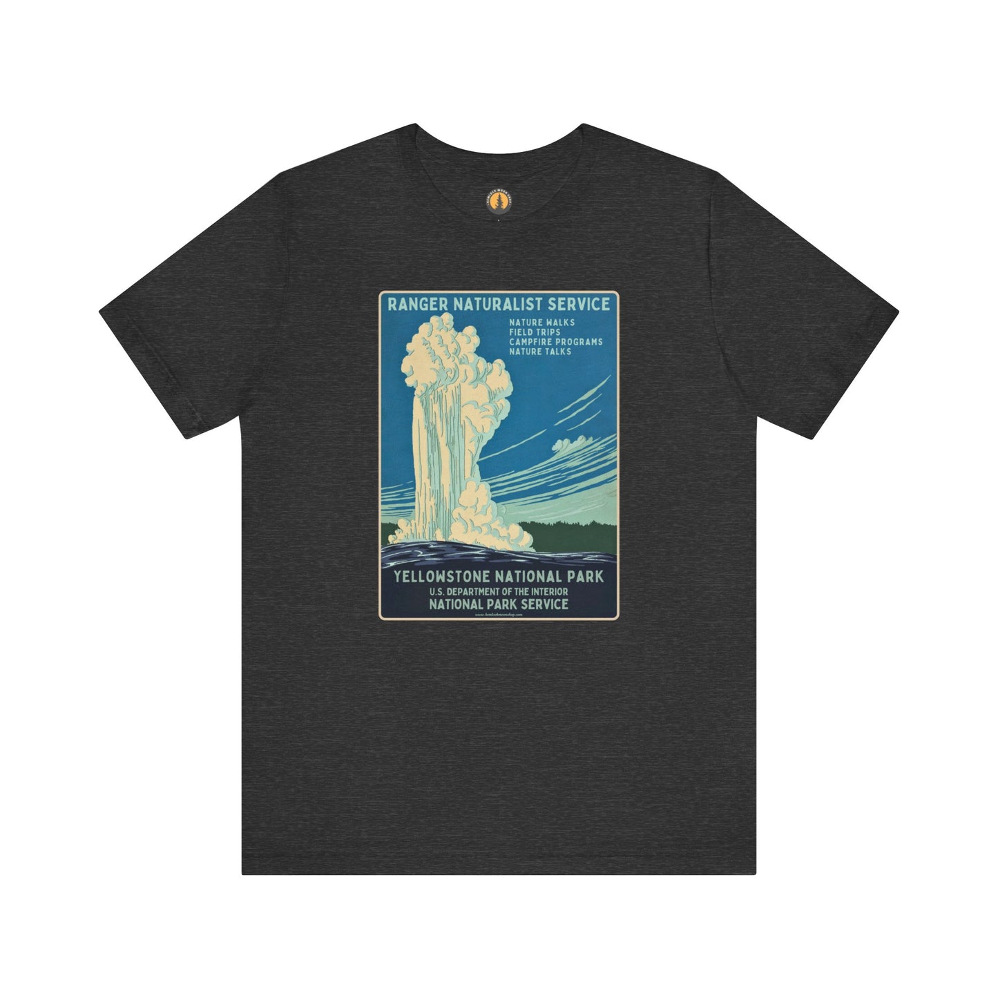 Yellowstone National Park Vintage Art Tee