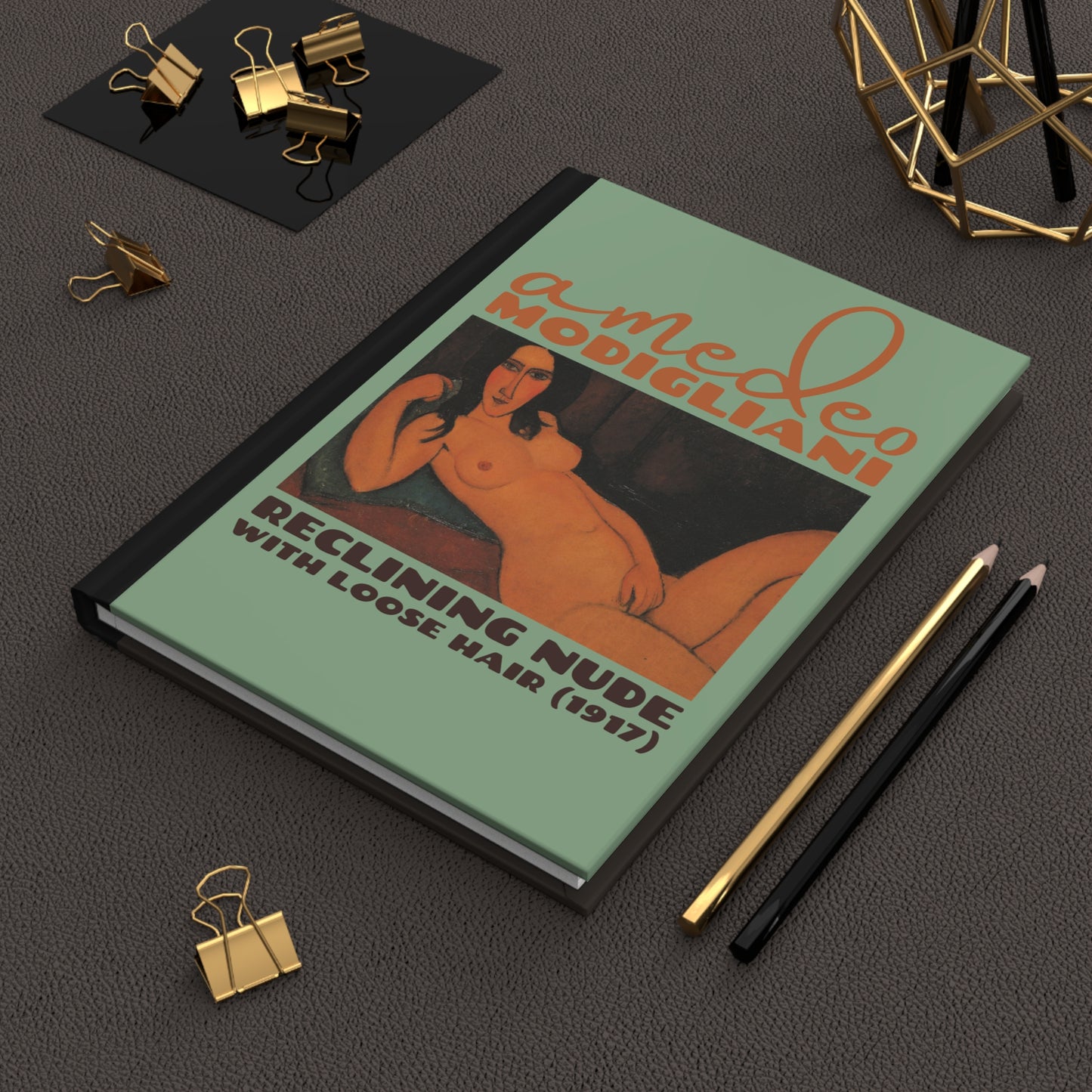 Hardcover Journal: Nude by Modigliani