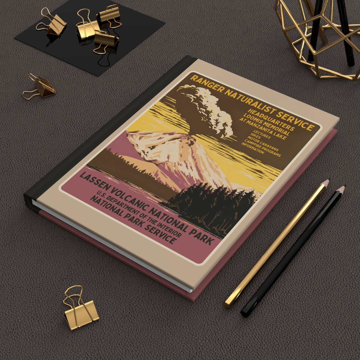 Lassen Volcanic National Park Hardcover Journal