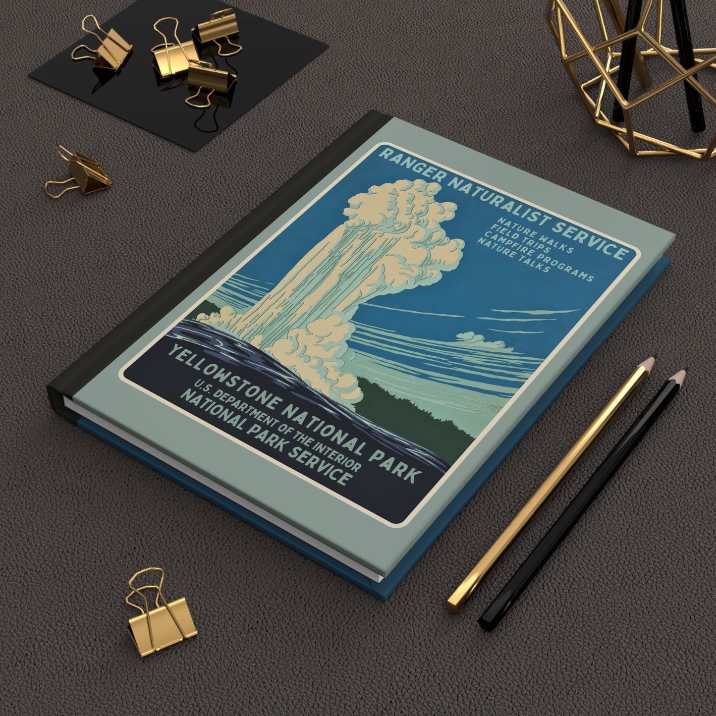 Yellowstone National Park Hardcover Journal