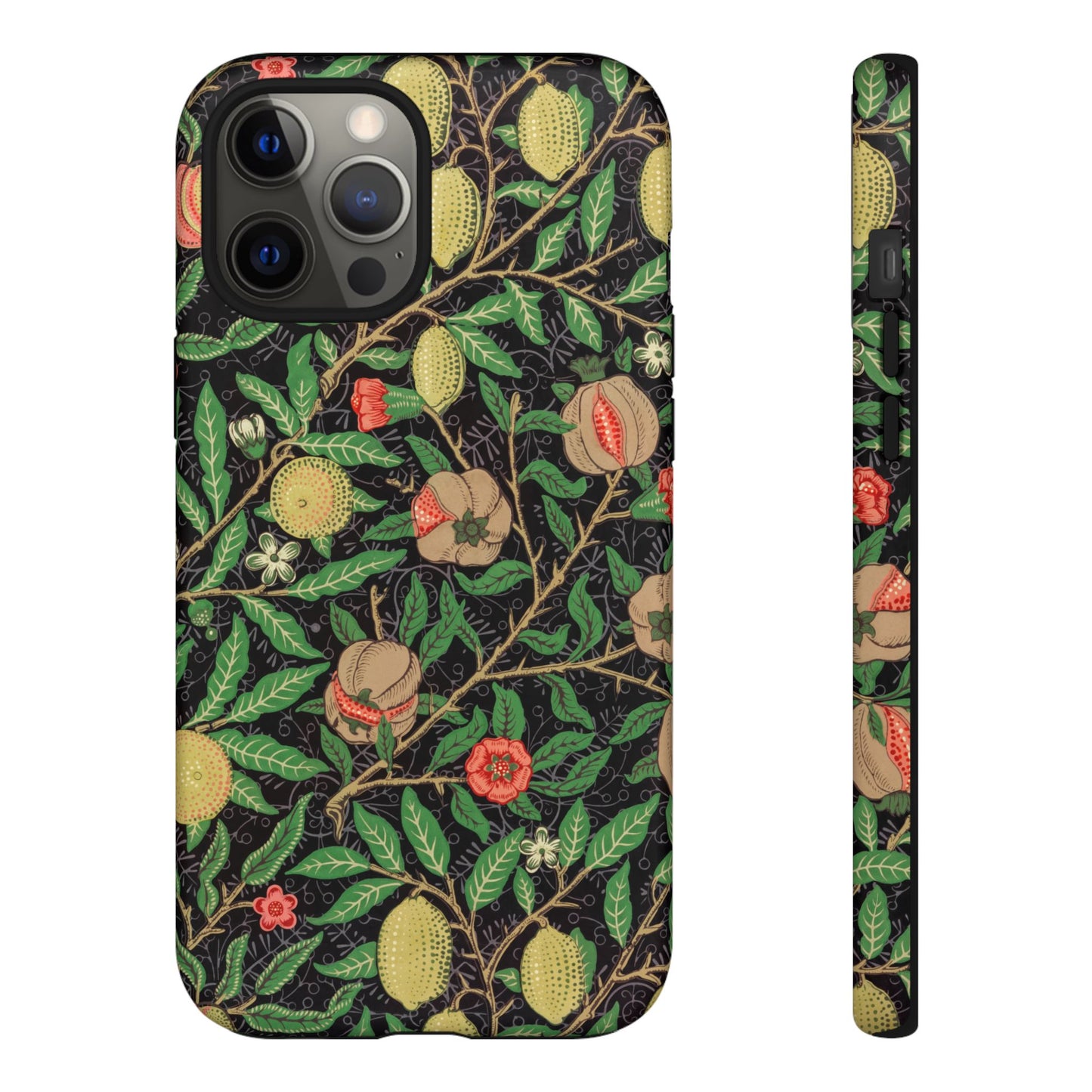 Pomegranate Pattern Antique Arts & Crafts iPhone Case