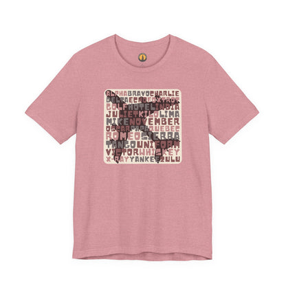 Pink Alpha Bravo Charlie Tee