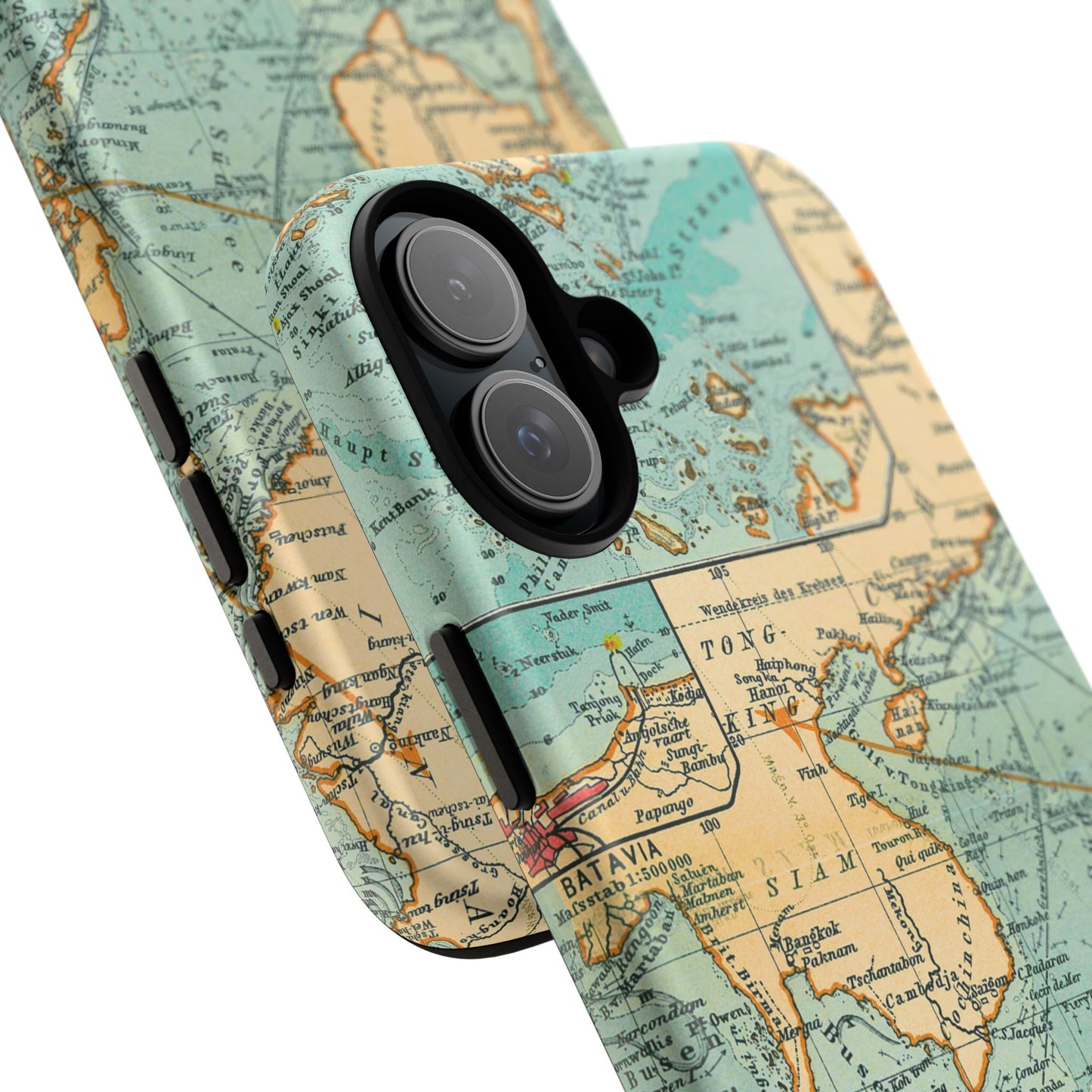 South China Sea Antique Map iPhone Case