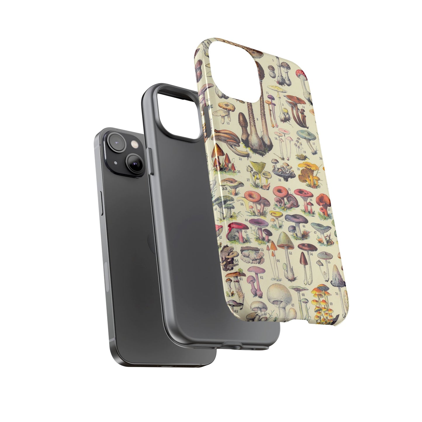 Antique Forager Fungi iPhone Case