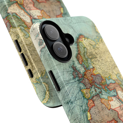 World Map iPhone Case