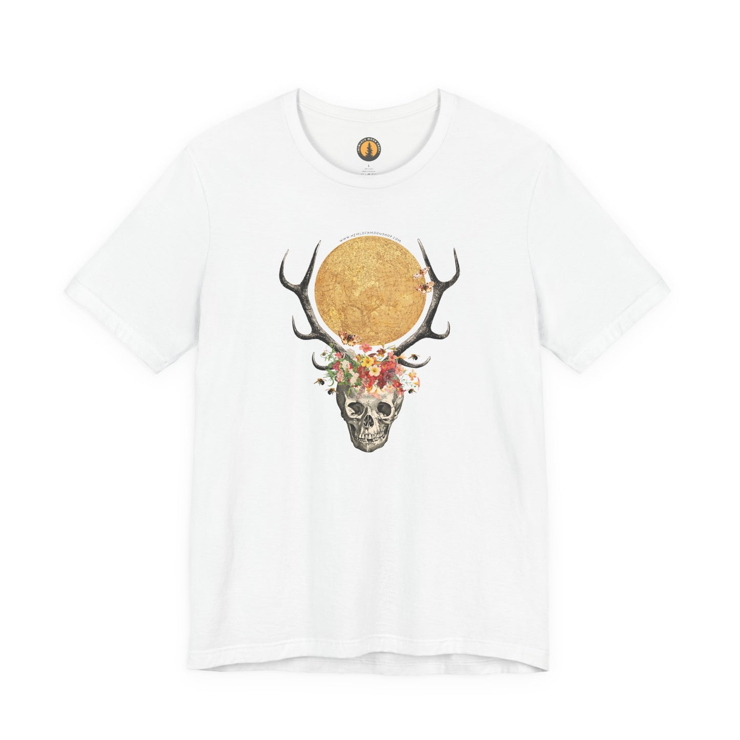 Bohemian Skull & Antlers Tee