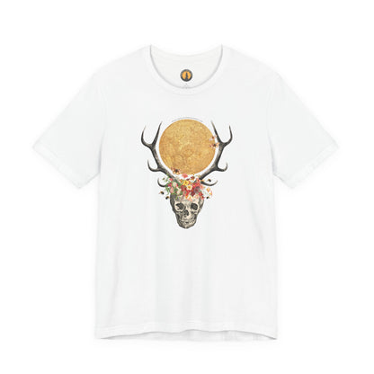 Bohemian Skull & Antlers Tee