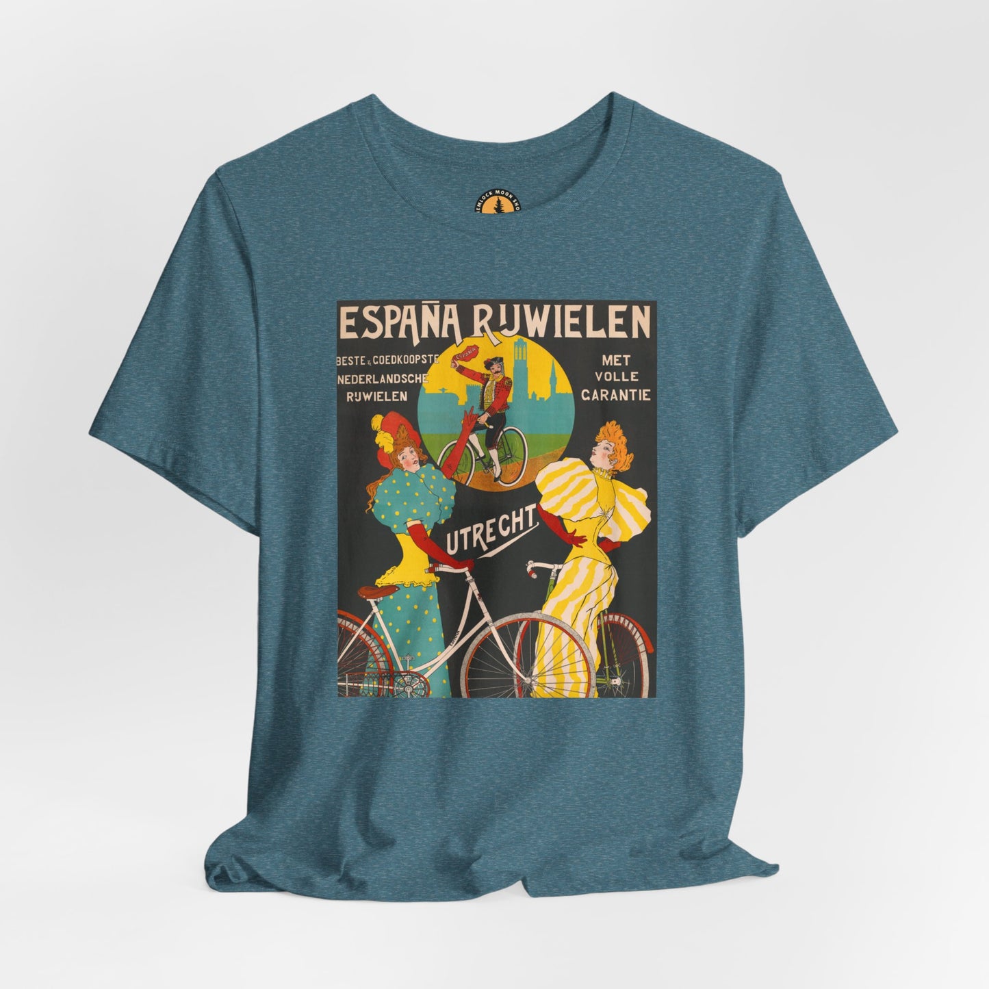 Retro Dutch Bicycle Tee | España Rijwielen Poster (1912)