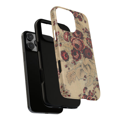 Red Roses Vintage iPhone Case