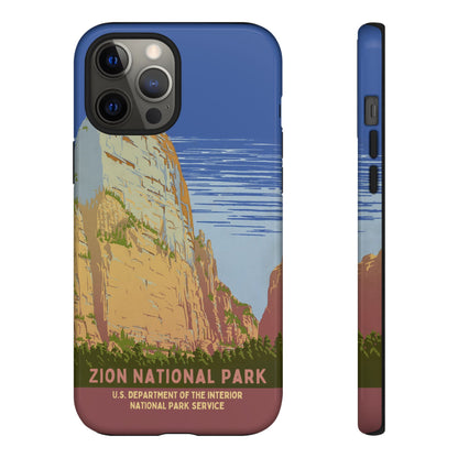 Zion National Park Retro iPhone Case