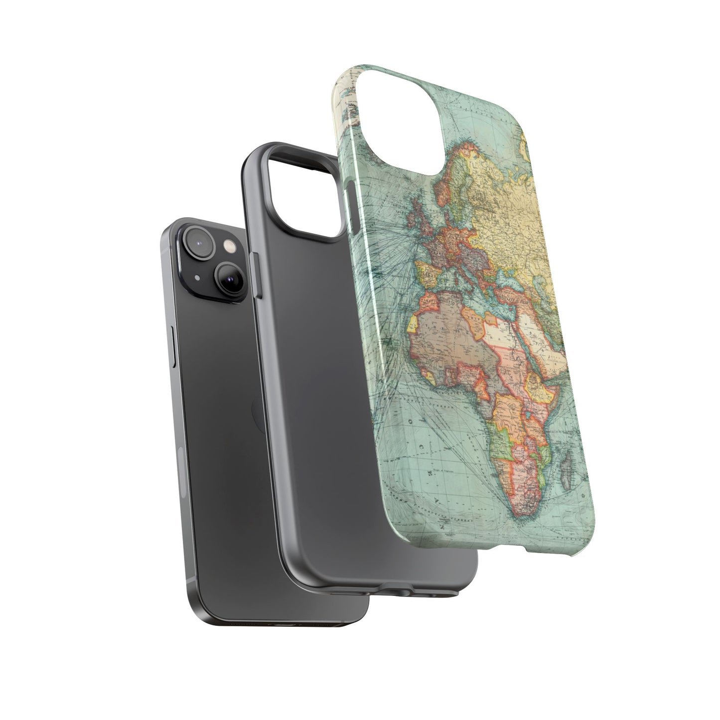 World Map iPhone Case