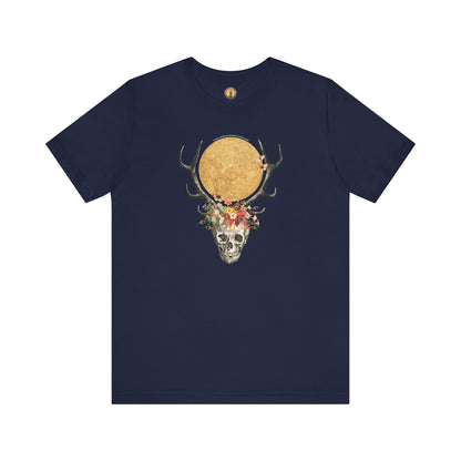 Bohemian Skull & Antlers Tee