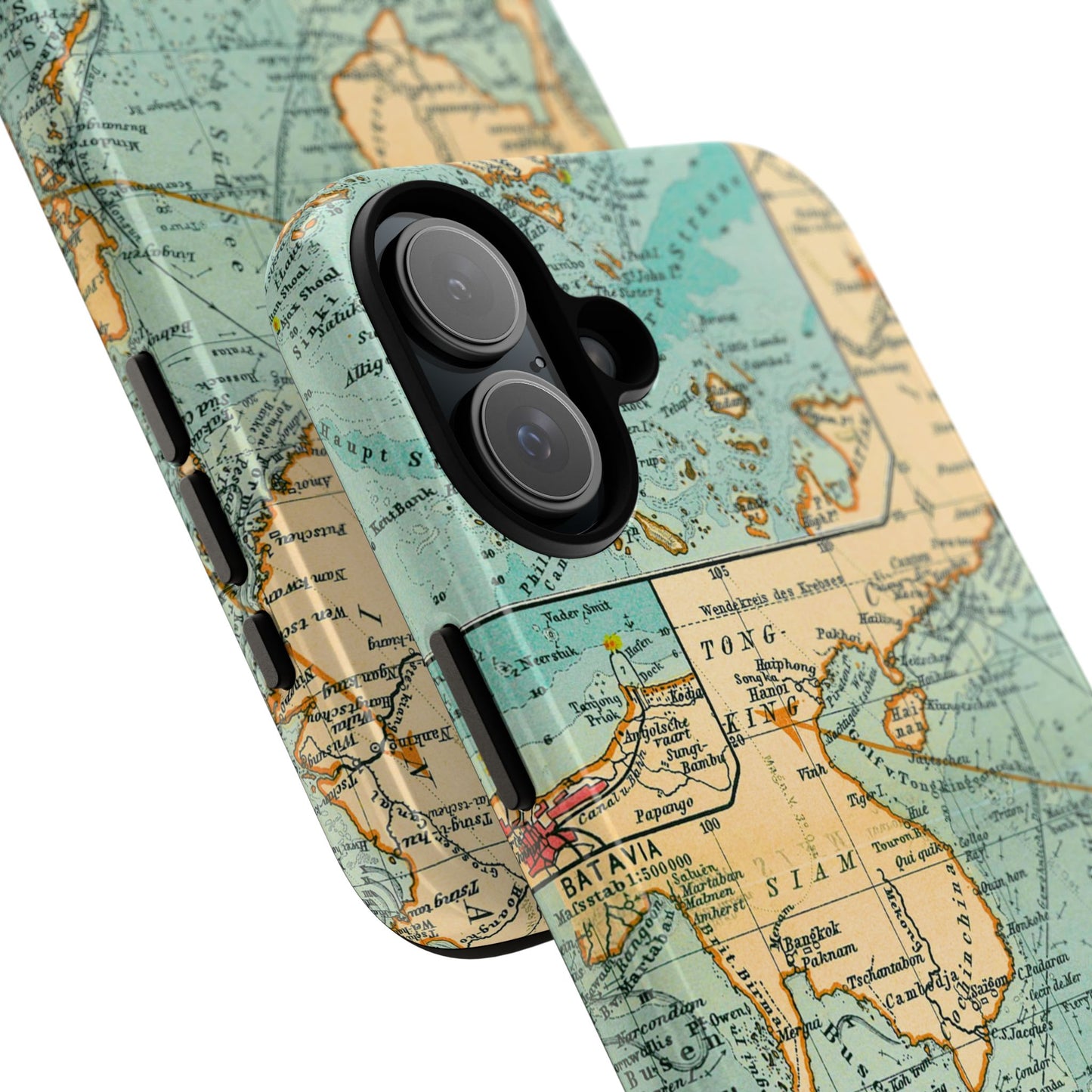 South China Sea Antique Map iPhone Case