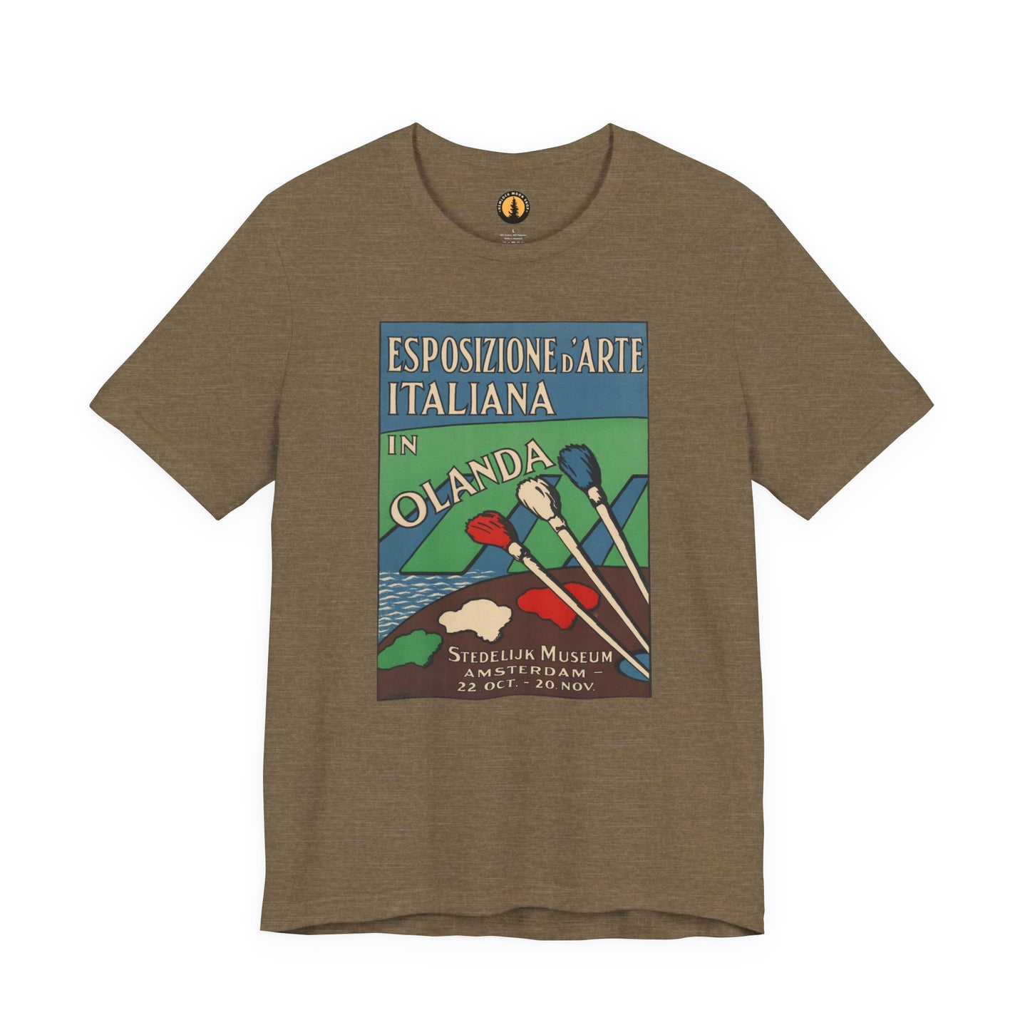Amsterdam Art Exhibition Antique Poster Tee