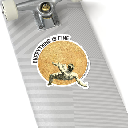 Everything Is Fine Icarus Sticker (4 sizes)