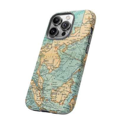 South China Sea Antique Map iPhone Case