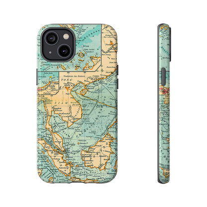 South China Sea Antique Map iPhone Case