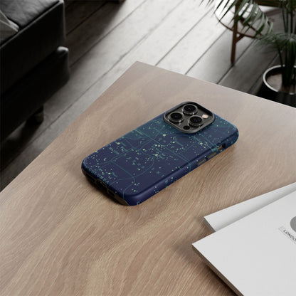Stargazer Orion iPhone Case | Vintage Constellations Map