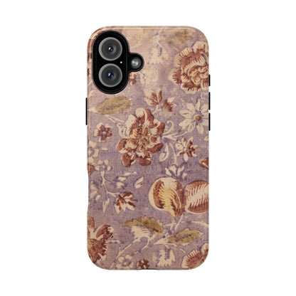 Vintage Lavender & Rose Fruit & Floral iPhone Case