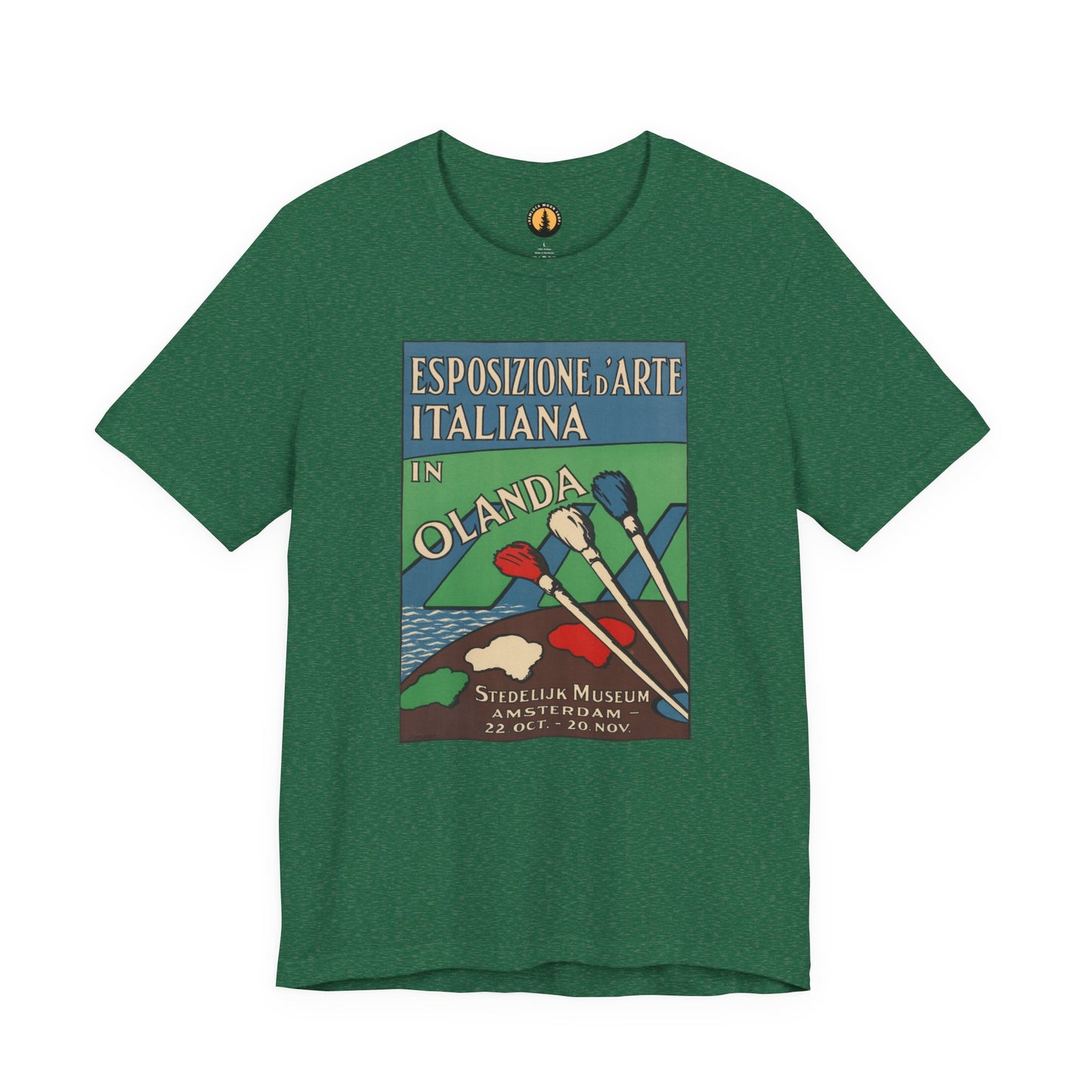 Amsterdam Art Exhibition Antique Poster Tee