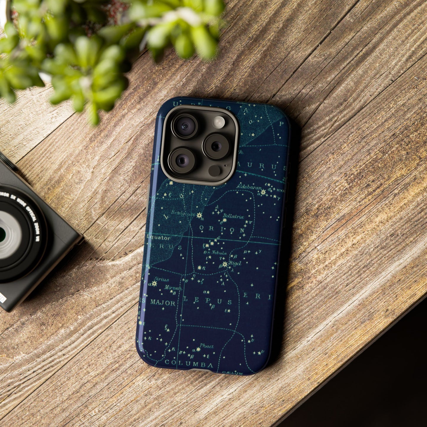 Stargazer Orion iPhone Case | Vintage Constellations Map
