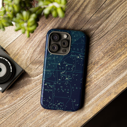Stargazer Orion iPhone Case | Vintage Constellations Map