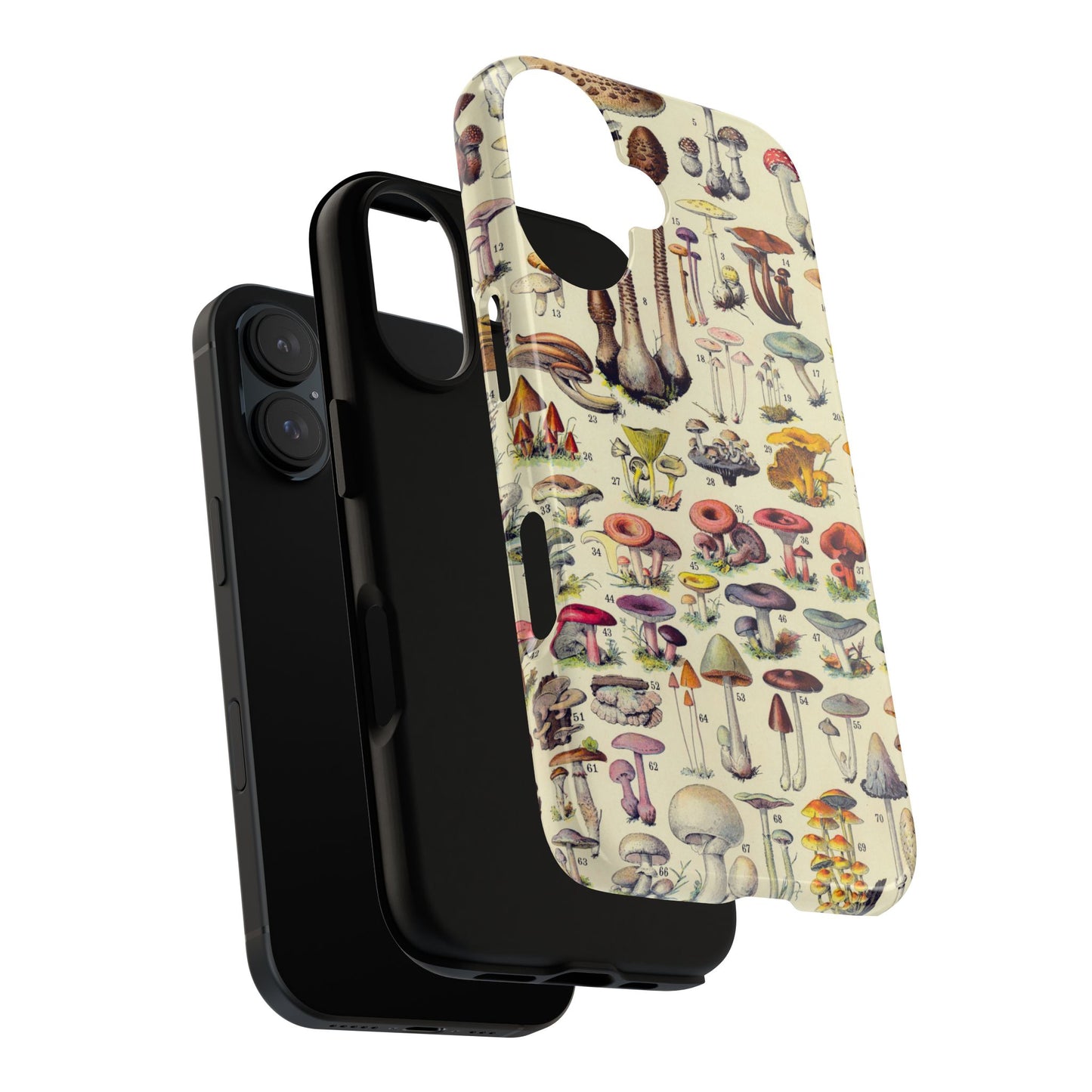 Antique Forager Fungi iPhone Case
