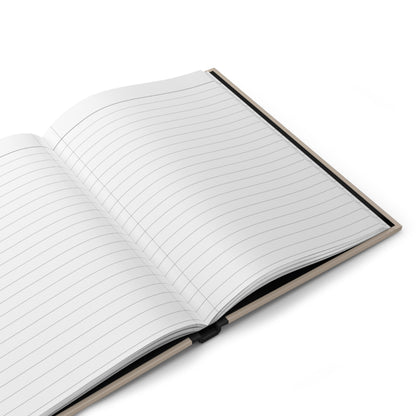 Neptune Hardcover Journal | Henri van der Stok's Planet Masks No. 008