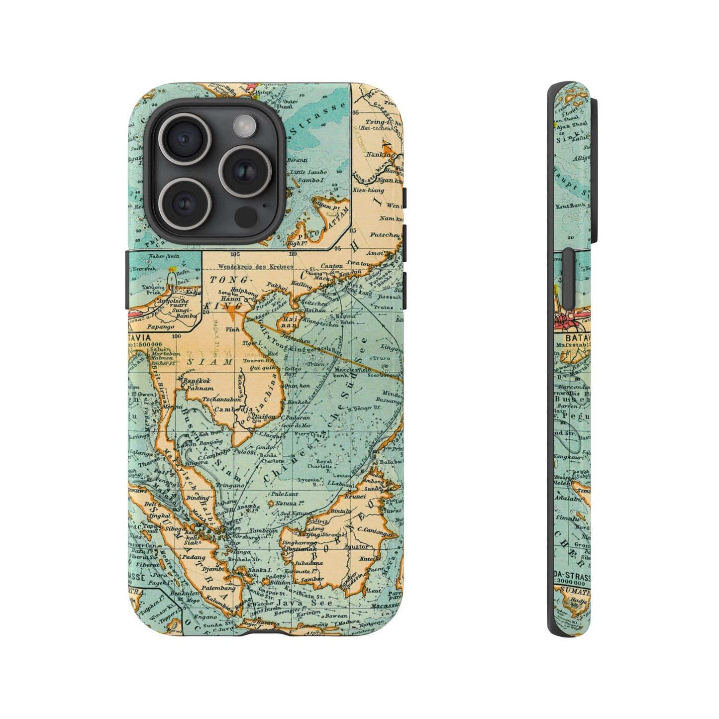 South China Sea Antique Map iPhone Case