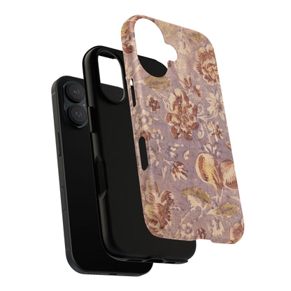 Vintage Lavender & Rose Fruit & Floral iPhone Case