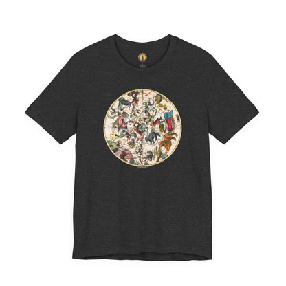 Northern Constellations Antique Map Tee