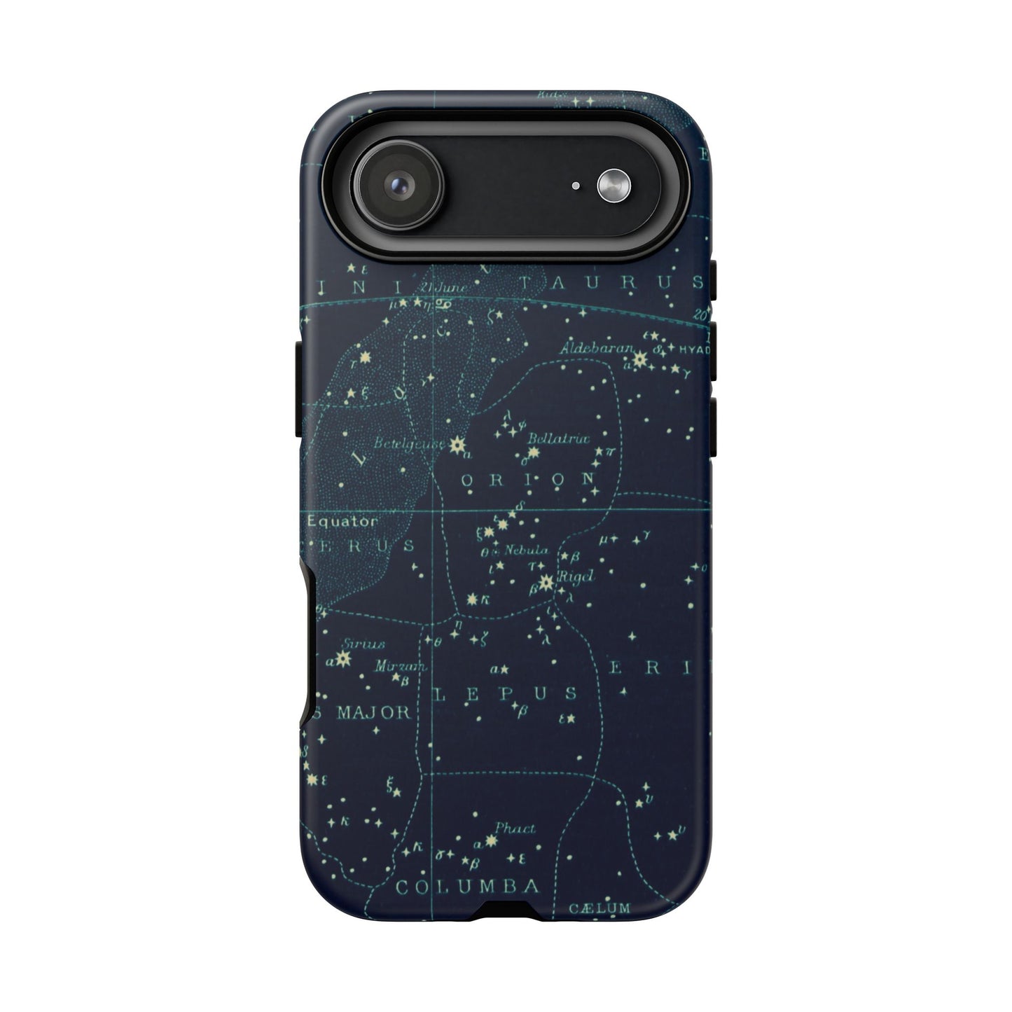 Stargazer Orion iPhone Case | Vintage Constellations Map