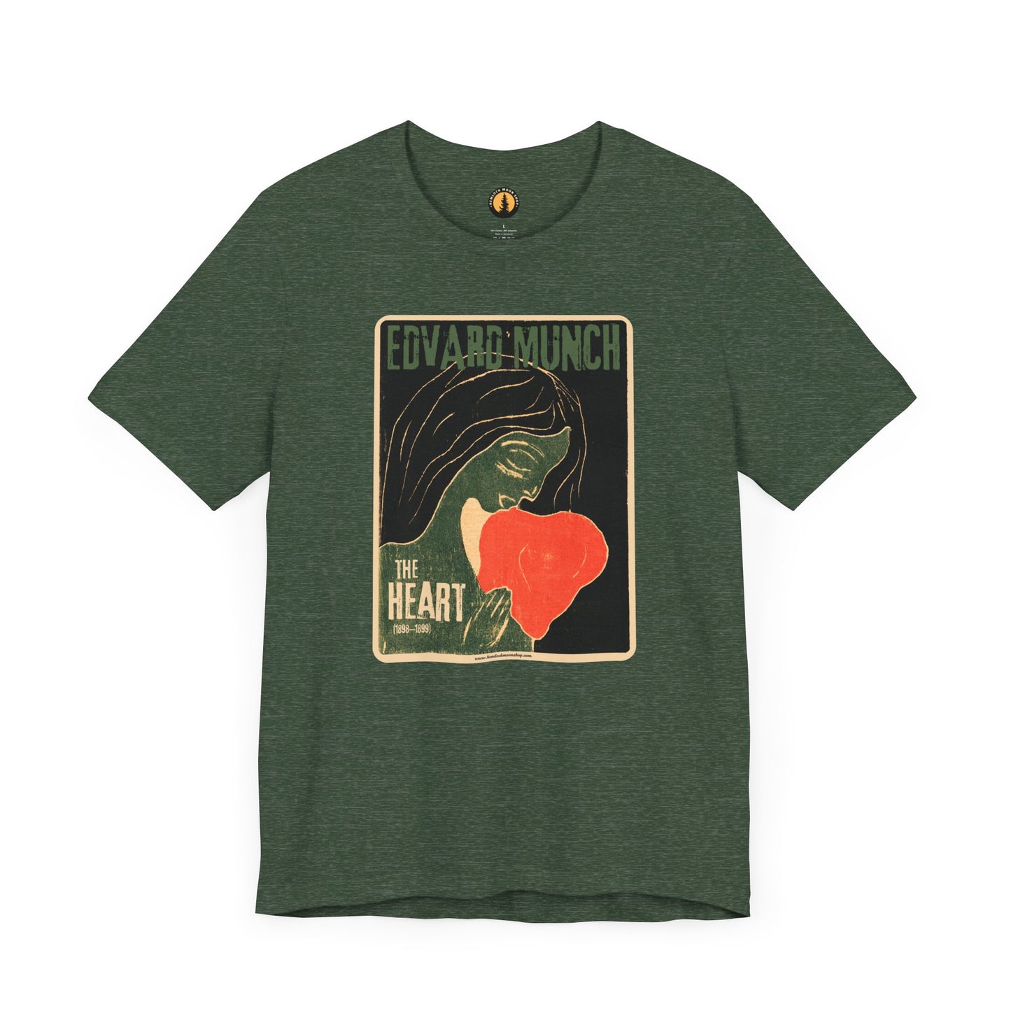 Edvard Munch Heart Tee