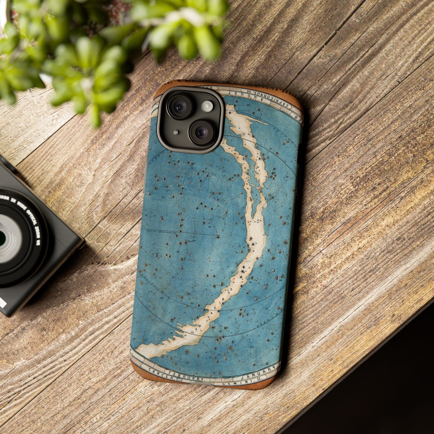 Vintage Star Map Celestial iPhone Case