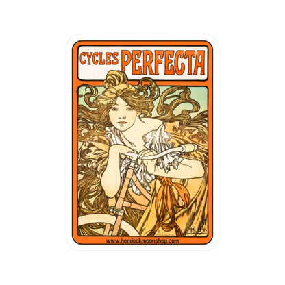 Art Nouveau Cycles Perfecta | Vintage Bicycle Sticker (4 sizes)