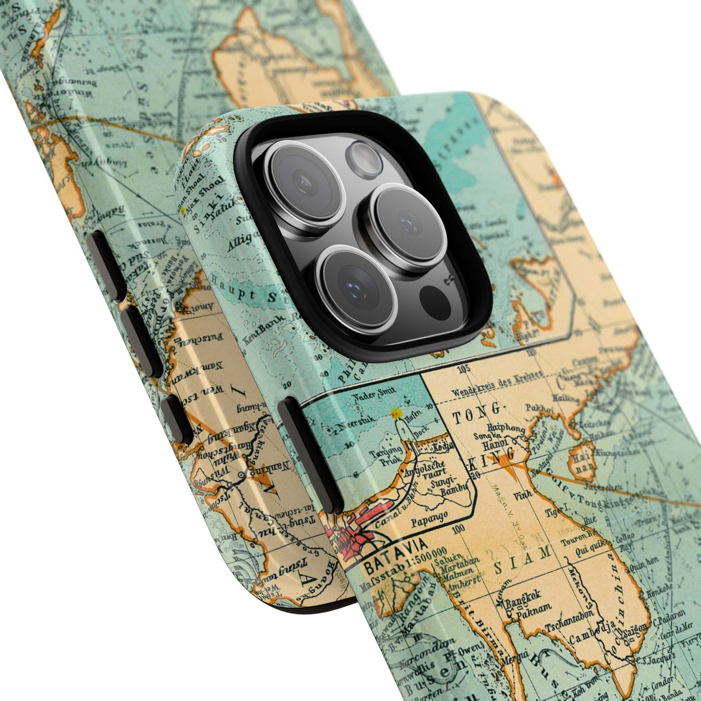 South China Sea Antique Map iPhone Case