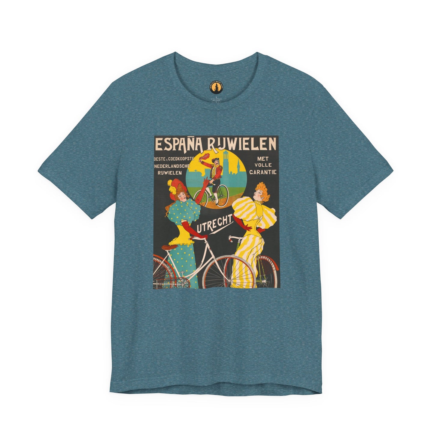 Retro Dutch Bicycle Tee | España Rijwielen Poster (1912)