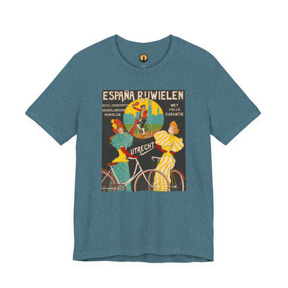 Retro Dutch Bicycle Tee | España Rijwielen Poster (1912)