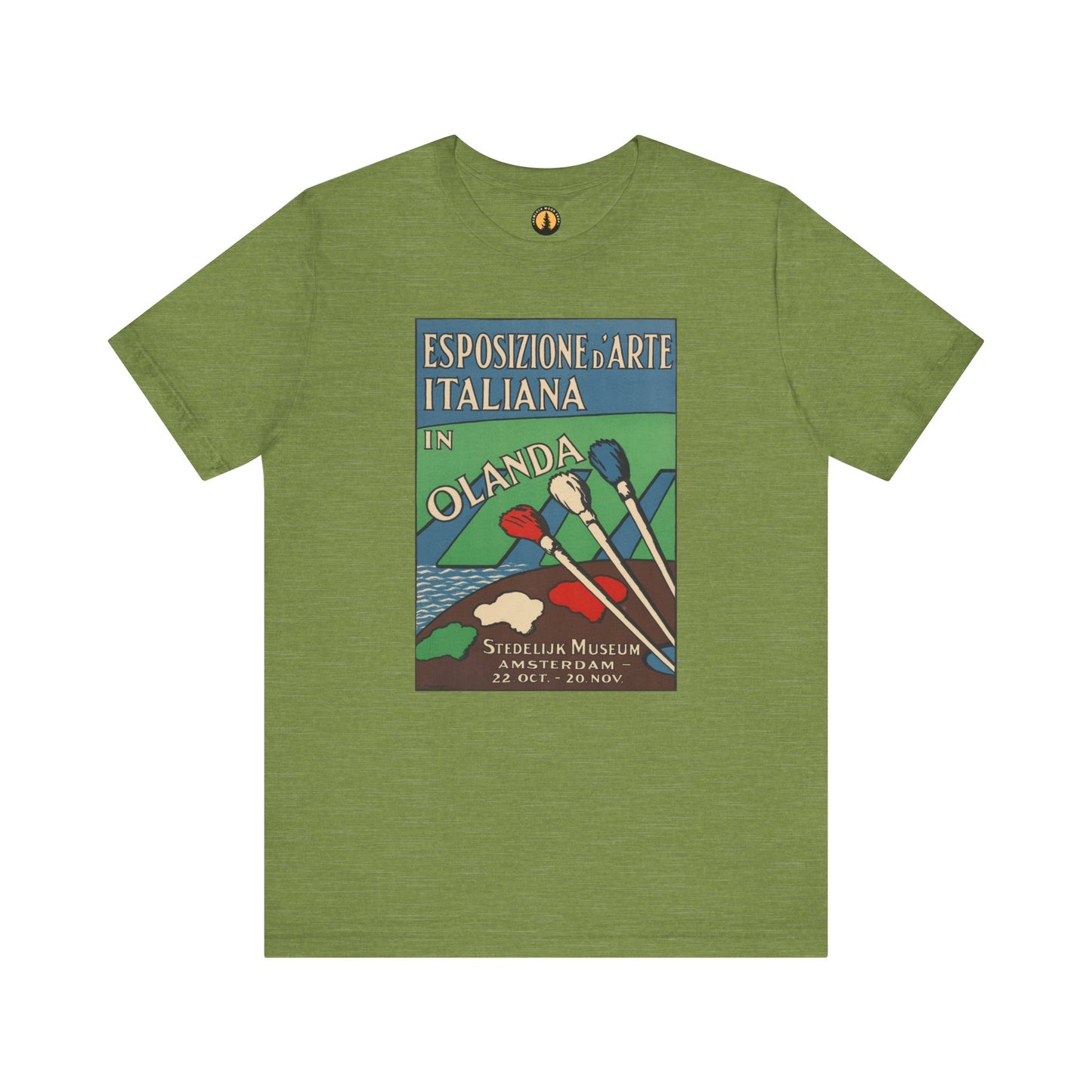 Amsterdam Art Exhibition Antique Poster Tee