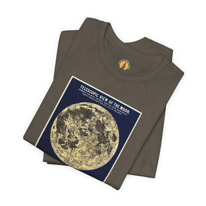 Vintage Telescopic View of the Moon Tee