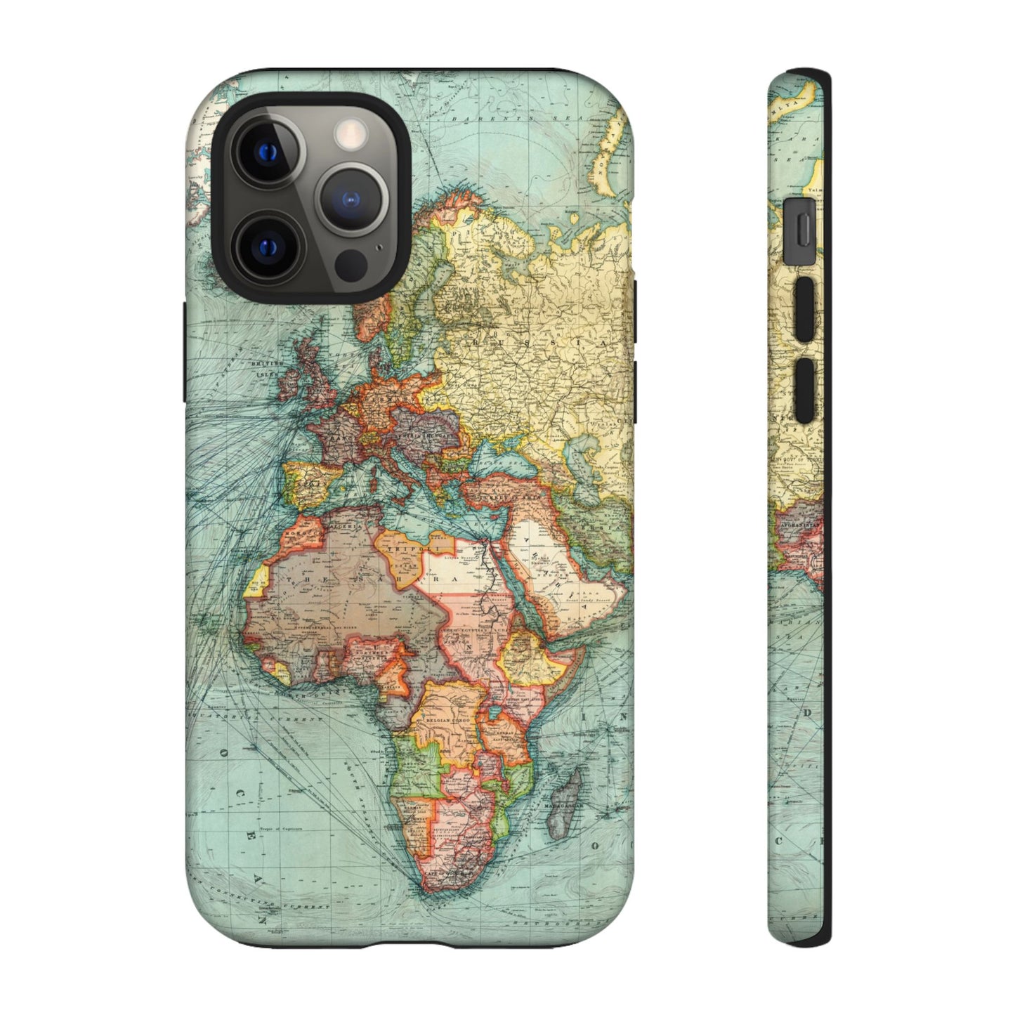 World Map iPhone Case