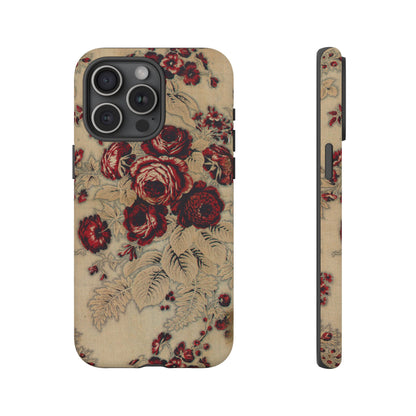 Red Roses Vintage iPhone Case