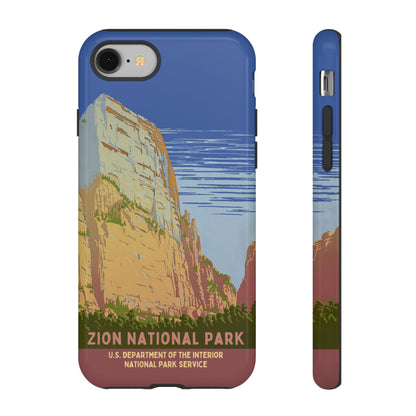 Zion National Park Retro iPhone Case