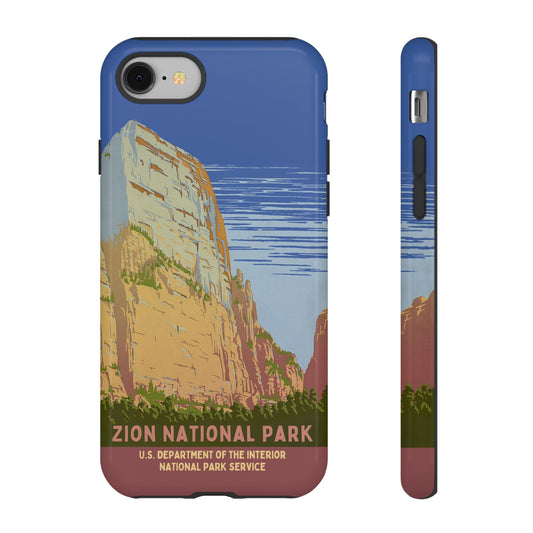 Zion National Park Retro iPhone Case