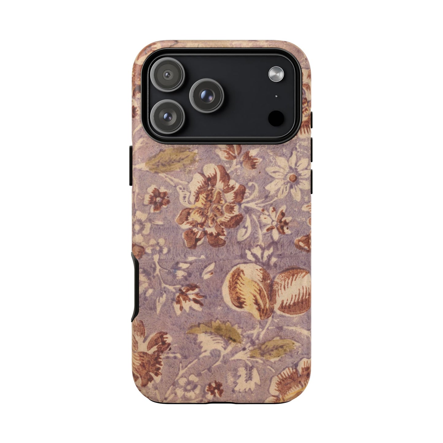 Vintage Lavender & Rose Fruit & Floral iPhone Case