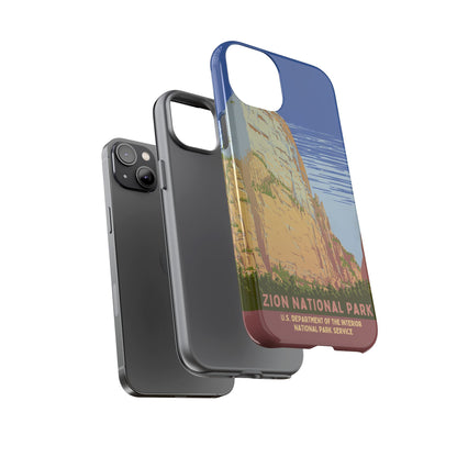 Zion National Park Retro iPhone Case