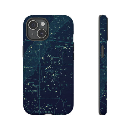 Stargazer Orion iPhone Case | Vintage Constellations Map