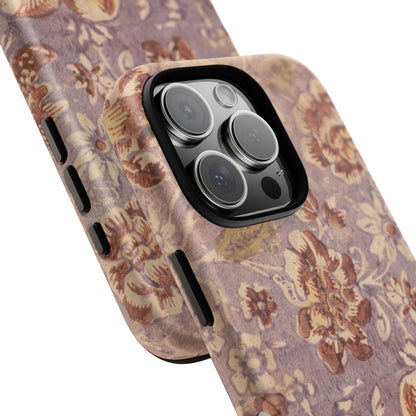 Vintage Lavender & Rose Fruit & Floral iPhone Case