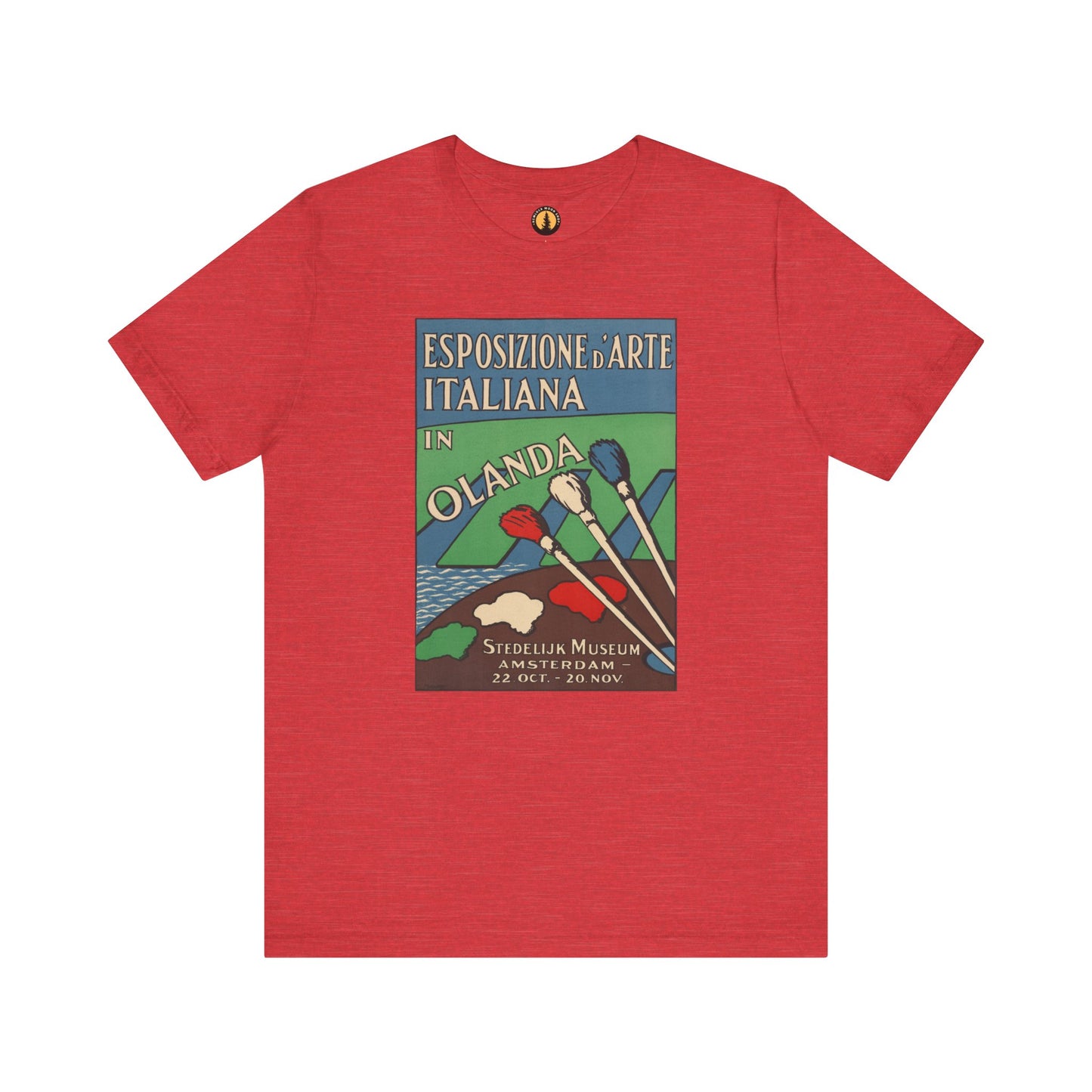 Amsterdam Art Exhibition Antique Poster Tee
