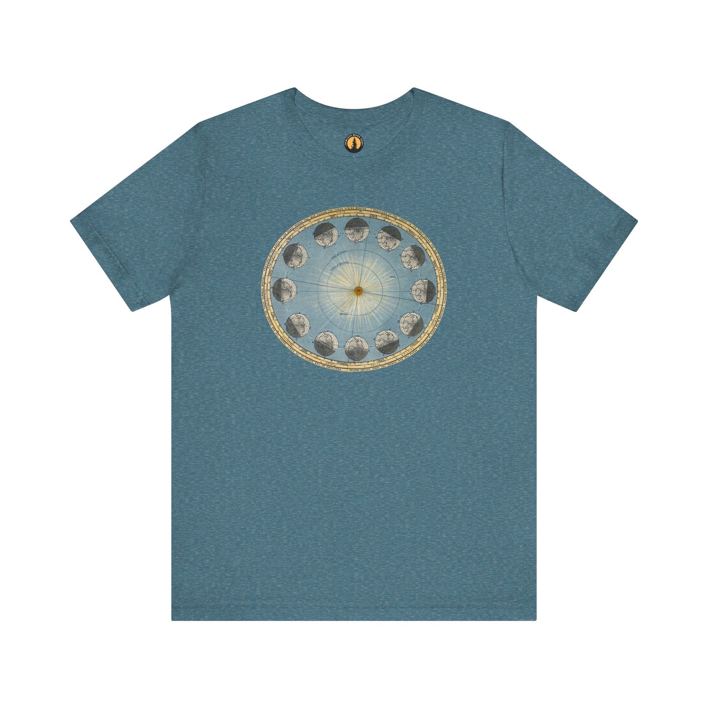 Earth's Orbit Vintage Astronomy Art Tee